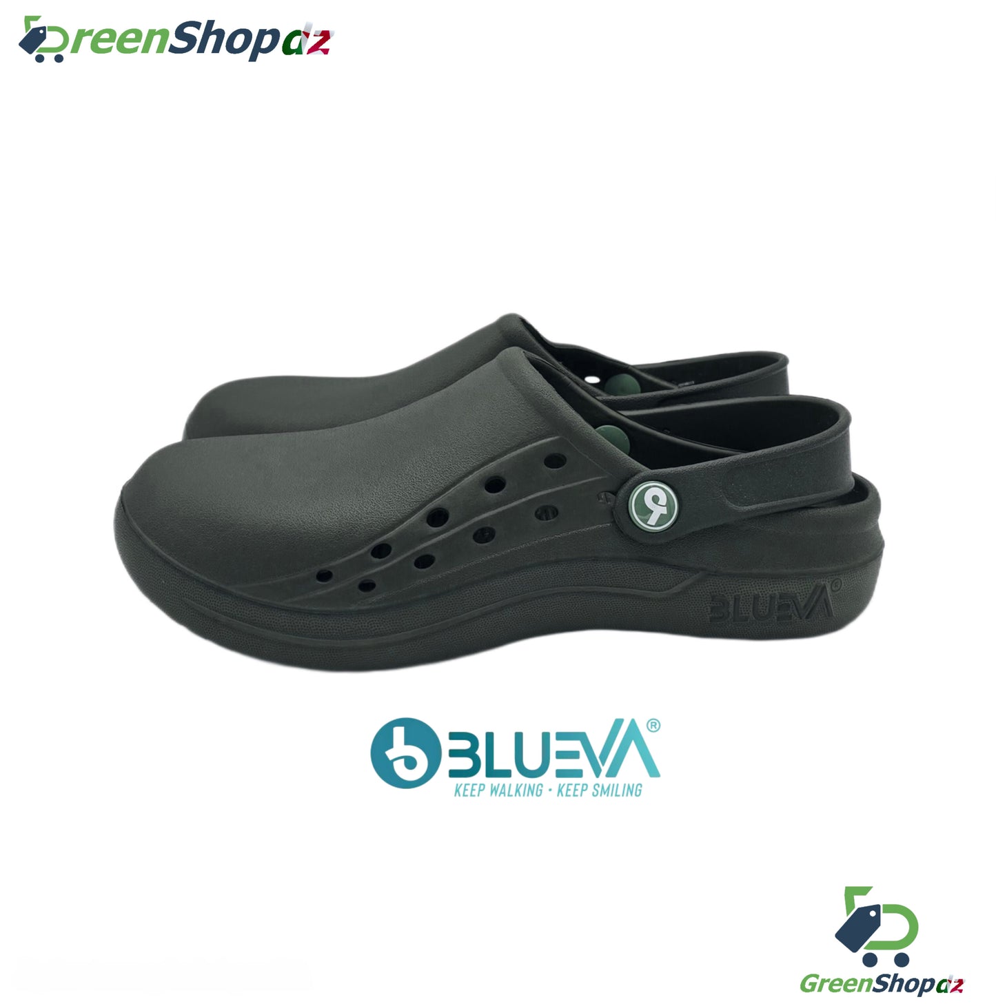 Sabot Eva Vert bouteille