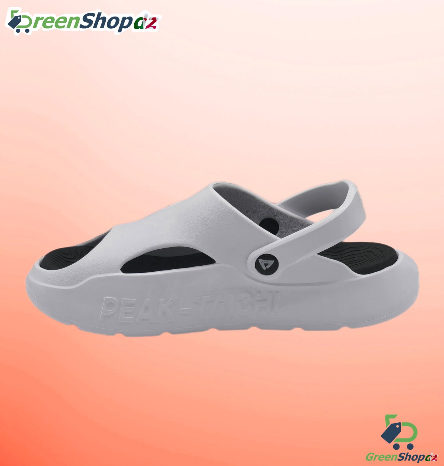 Peak Sandals White/Black