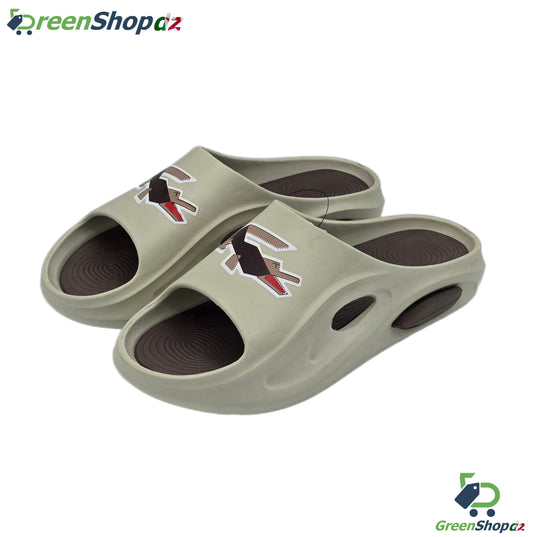 claquette orthopédique LACOSTE beige