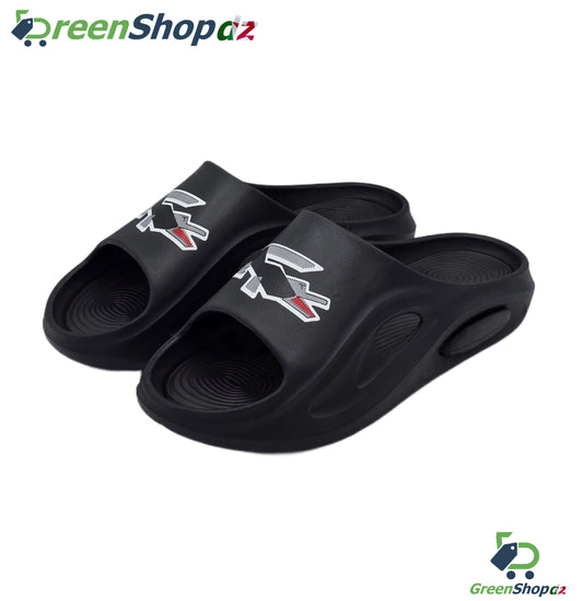 claquette orthopédique LACOSTE BLACK\BLACK