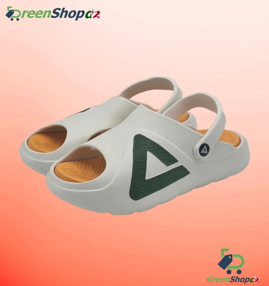 Peak Sandals Off White/Orange-Red